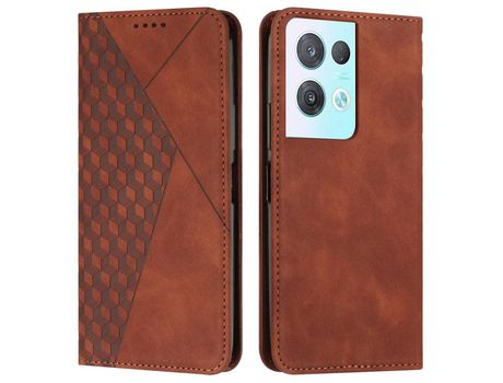 Carcasa para Oppo reno8 pro 5g (global version)/reno8 pro + 5g Marrón