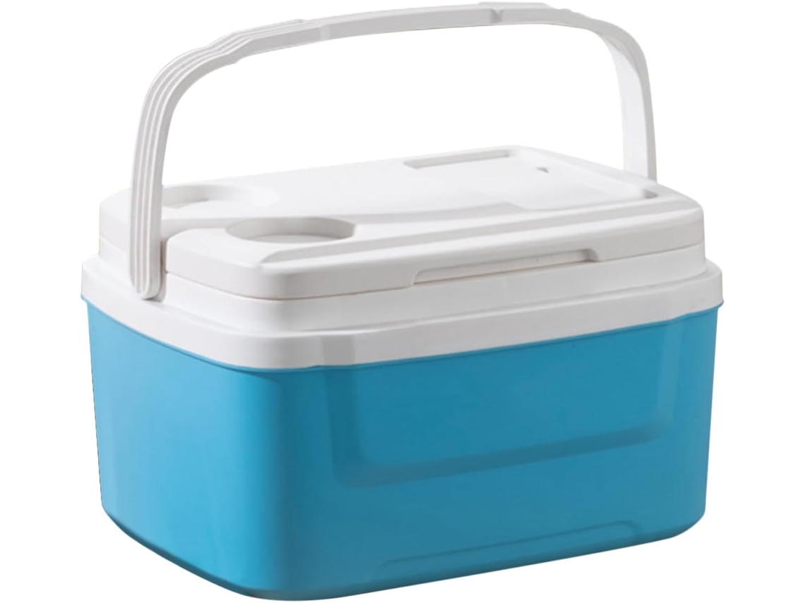 Glacière De Camping, 8 L, Portátil, Étanche, Réfrigérateur Voiture Con Poignée Et Bac À Glace ...