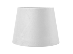 Rebe-lámpara De Tela Para Mesa Y Suelo, Abatimiento Cónico Manual, Compatible Con E27 E14, Blanco, Tamaño Pequeño