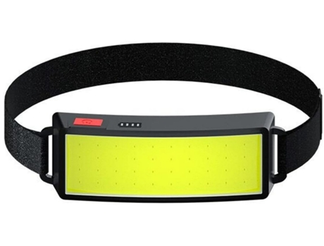 Linterna frontal recargable, 3 luces de iluminación, linterna frontal portátil Mini COB LED con batería incorporada, linterna recargable por USB (n...