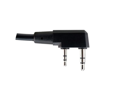 Auriculares tácticos Airsoft SLOWMOOSE U 94 Ptt U94 2 Pin-Uv-82 Radio[Kenwood]
