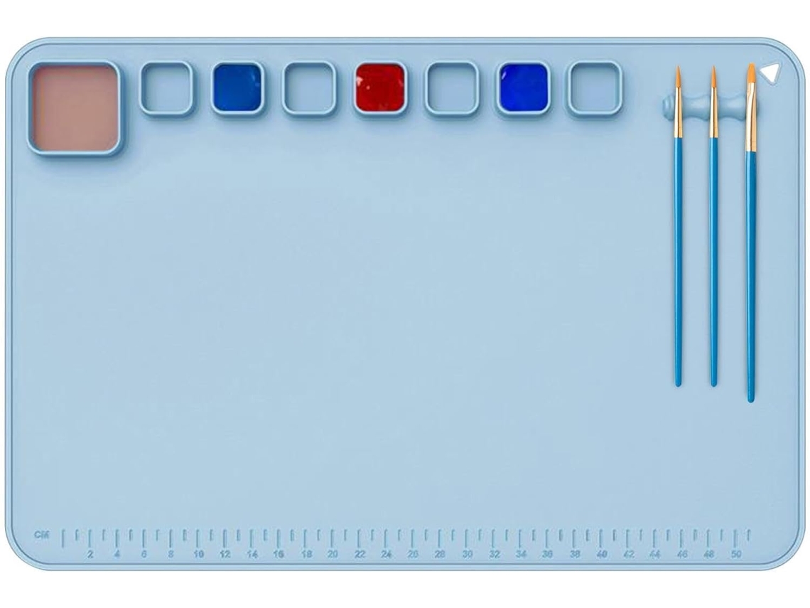 Tapete Artístico De Silicona | 6 Cm | Impermeable Y Antideslizante