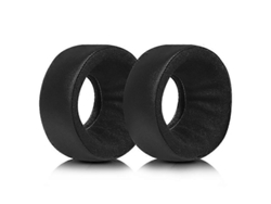 Paquete de 2 almohadillas de repuesto para auriculares Grado SR60/SR80/SR125/SR225, revestidas de cuero proteico. GIECY