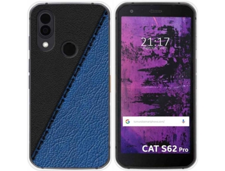 Carcasa CAT S62 Pro TUMUNDOSMARTPHONE Cuero 02 Multicolor