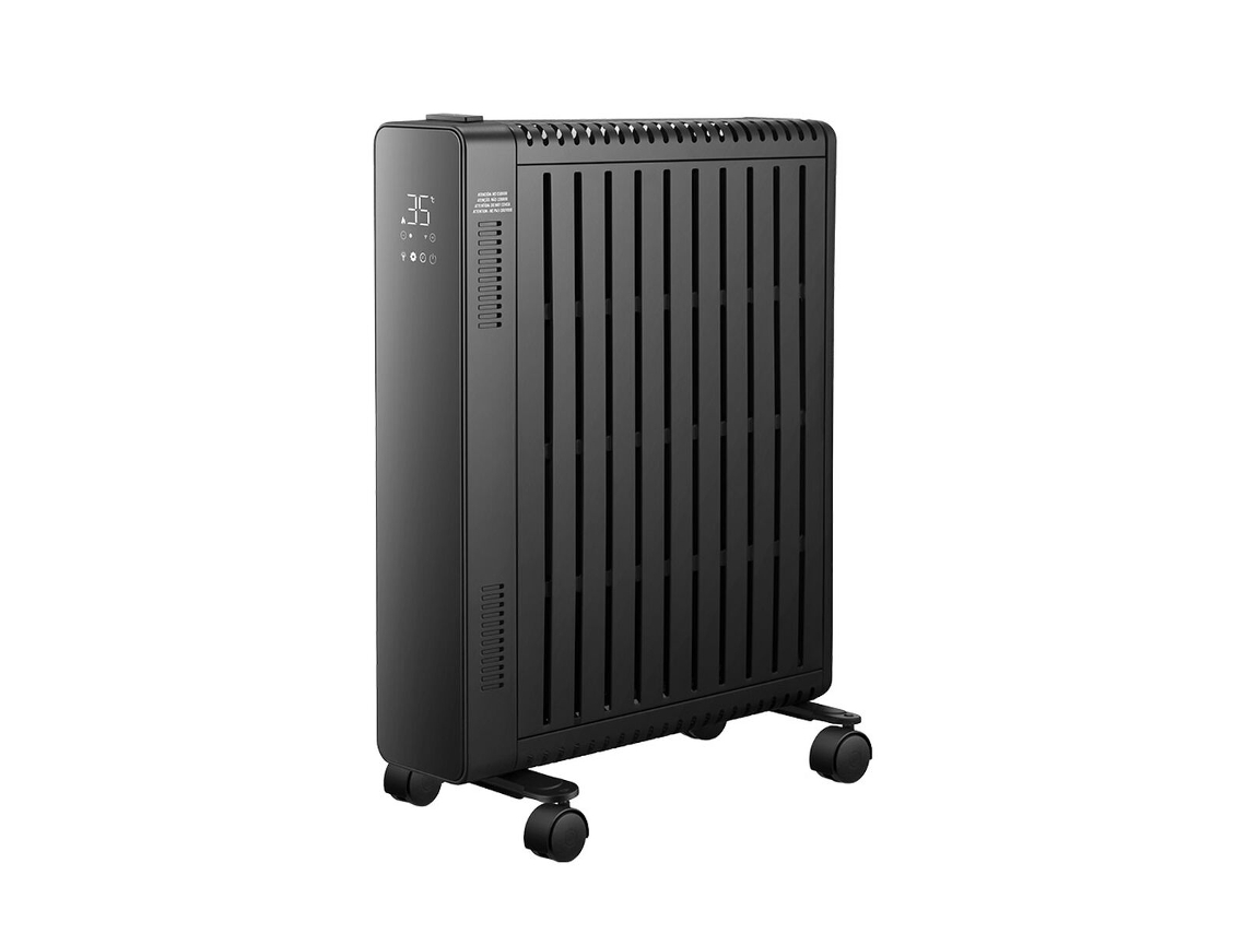 Convector de aire EDM 07141 Negro 2000 W Wi-Fi
