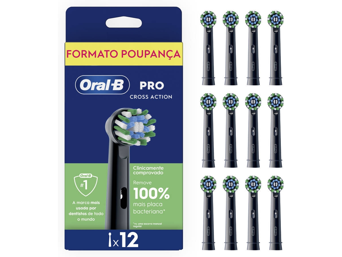 Recarga Cepillo de Dientes ORAL-B EB50BRX-12 (12 Unidades)  