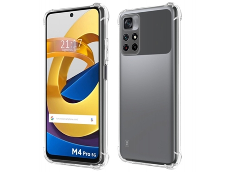 Carcasa Xiaomi POCO M4 Pro 5G TUMUNDOSMARTPHONE Antigolpes Transparente