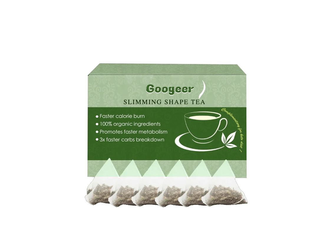 El té adelgazante Googeer reafirma el abdomen, reduce la grasa y la cintura, y moldea la figura.