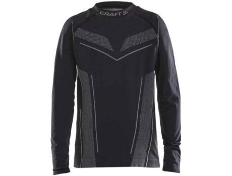 Ropa interior Unisex CRAFT Pro Control Seamless Negro para Fútbol (122 - 128 cm)