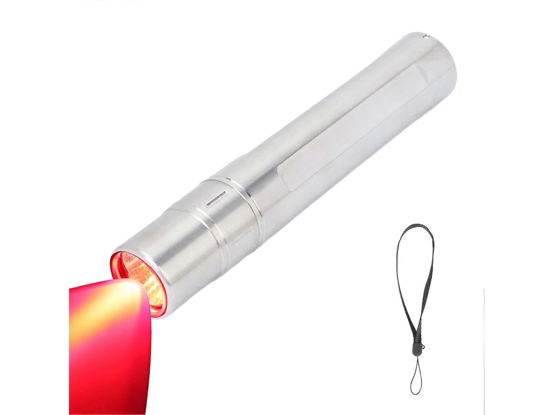 Lámpara de terapia LED infrarroja portátil de 630 nm, 660 nm y 850 nm para el alivio del dolor en el hogar.