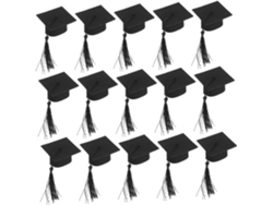 4 Juegos De Birretes De Graduación En Miniatura Con Flecos Para Decoración