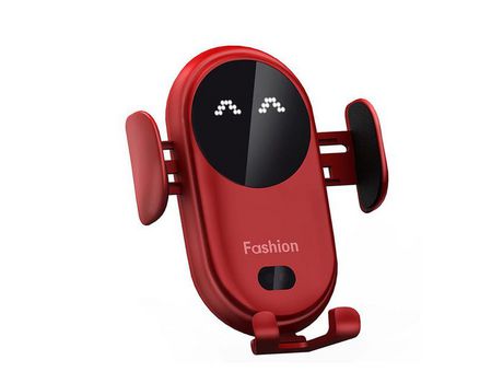 Carregador sem fio 10 w suporte para celular qi induction smart sensor carregamento rápido suporte para samsung s10 note 10 iphone 11