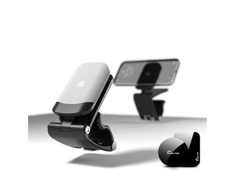 Suporte de telefone magnético para carro montagem no painel 360° ajustável hud mini suporte de navegação gps automático para iphone xiaomi