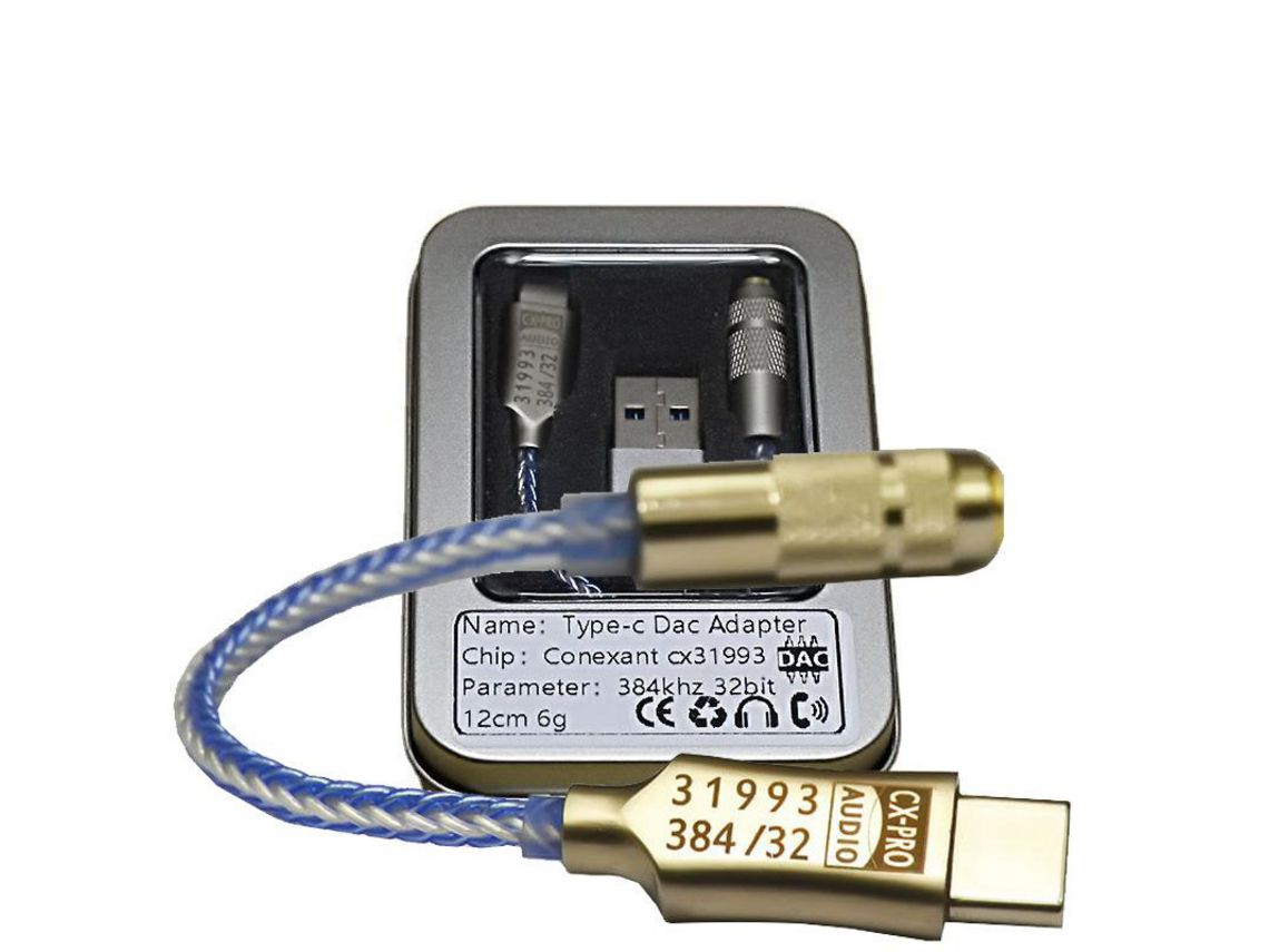 Auriculares tipo C Tipo de adaptador de cable de audio-C a 3,5 mm