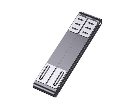 Suporte para telefone ipad suporte para laptop multifuncional liga de alumínio metal dobrável suporte para mesa acessório para tablet ajustável