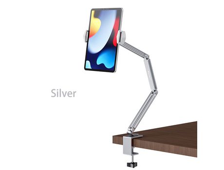 Suporte para tablet suporte de celular para celular de 4 a 13 polegadas tablet computador dobrável ajustável metal desktop suporte para ipad