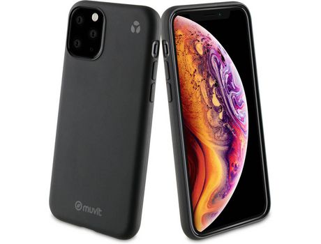 Carcasa iPhone 11 Pro Max MUVIT Ecológica Negro