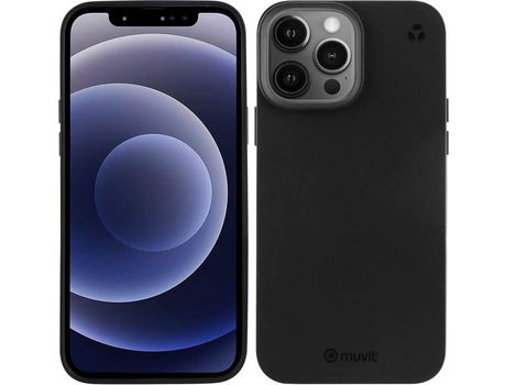 Carcasa iPhone 13 Pro Max MUVIT Recicletek Negro