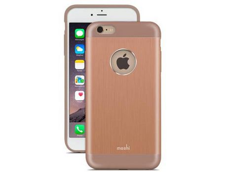 Carcasa iPhone 6, 6s, 7, 8 MOSHI iGlaze Armour Cooper Marrón