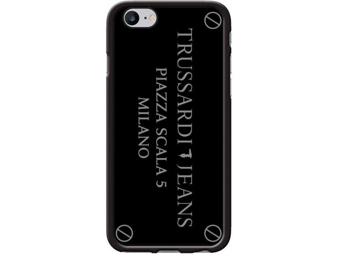 Carcasa iPhone 6, 6s, 7, 8 TRUSSARDI Metal Case Multicolor