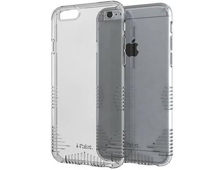Carcasa iPhone 6 Plus, 6s Plus, 7 Plus, 8 Plus I-PAINT Grip Clear Transparente