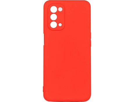 Carcasa Liquid Soft Oppo A54 MUVIT Rojo