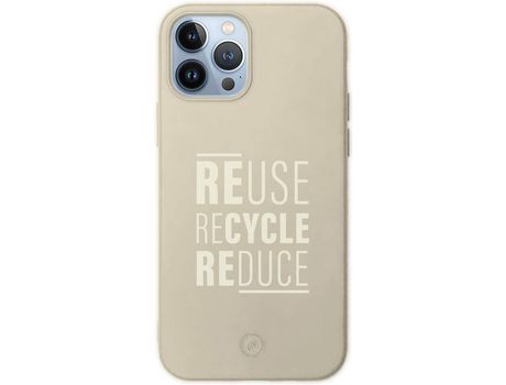 Carcasa iPhone 13 Pro MUVIT Bambootek Gris