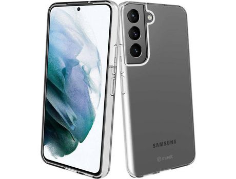 Carcasa Samsung Galaxy S22 5G MUVIT Recicletek Transparente