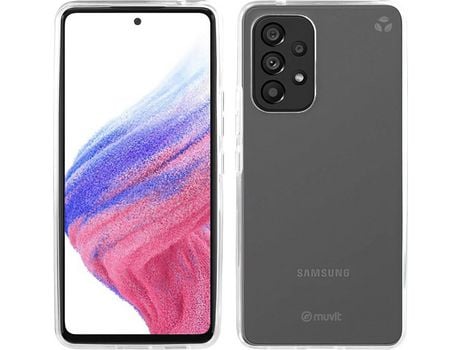 Carcasa Samsung Galaxy A53 5G MUVIT Recicletek Transparente