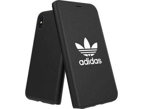 Carcasa iPhone X, XS ADIDAS Booklet Basic Negro