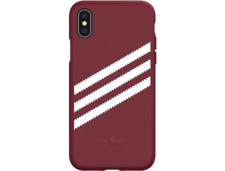 Carcasa iPhone X, XS ADIDAS Gazelle Suede Rojo