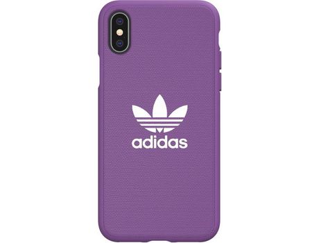 Carcasa iPhone X, XS ADIDAS Canvas Roxo