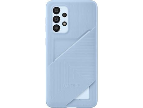 Carcasa SAMSUNG Galaxy A33 5G Bolso com Cartões Azul