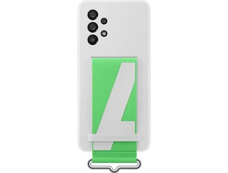 Carcasa SAMSUNG Galaxy A53 Silicona com Cinta Blanco