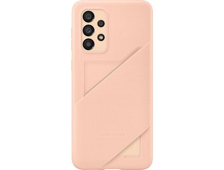 Carcasa SAMSUNG Galaxy A13 Bolso com Cartões Rosa