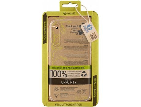 Carcasa Oppo Oppo A17 MUVIT FOR CHANG Transparente