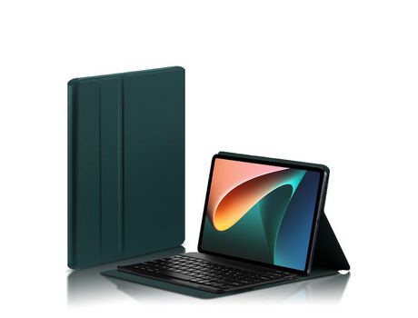 Carcasa y Teclado Bluetooth YIMGOTTA Cx-M511 para Xiaomi Pad5/ Pad5 Pro 11 (Inglés - Verde)