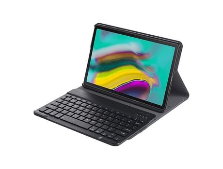 Carcasa y Teclado Bluetooth YIMGOTTA Dy-T720 para Samsung Tab S5E T720/T725C (Inglés - Negro)
