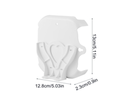 Soporte de pared para Eero Wifi y Eero Pro, soporte fijo para sistema WiFi Mesh, cómodo y práctico.