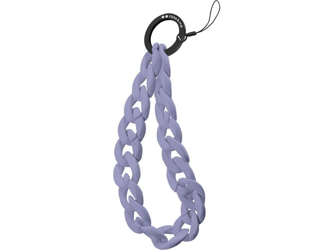 Cordón Cadena Silicona SBS Morado
