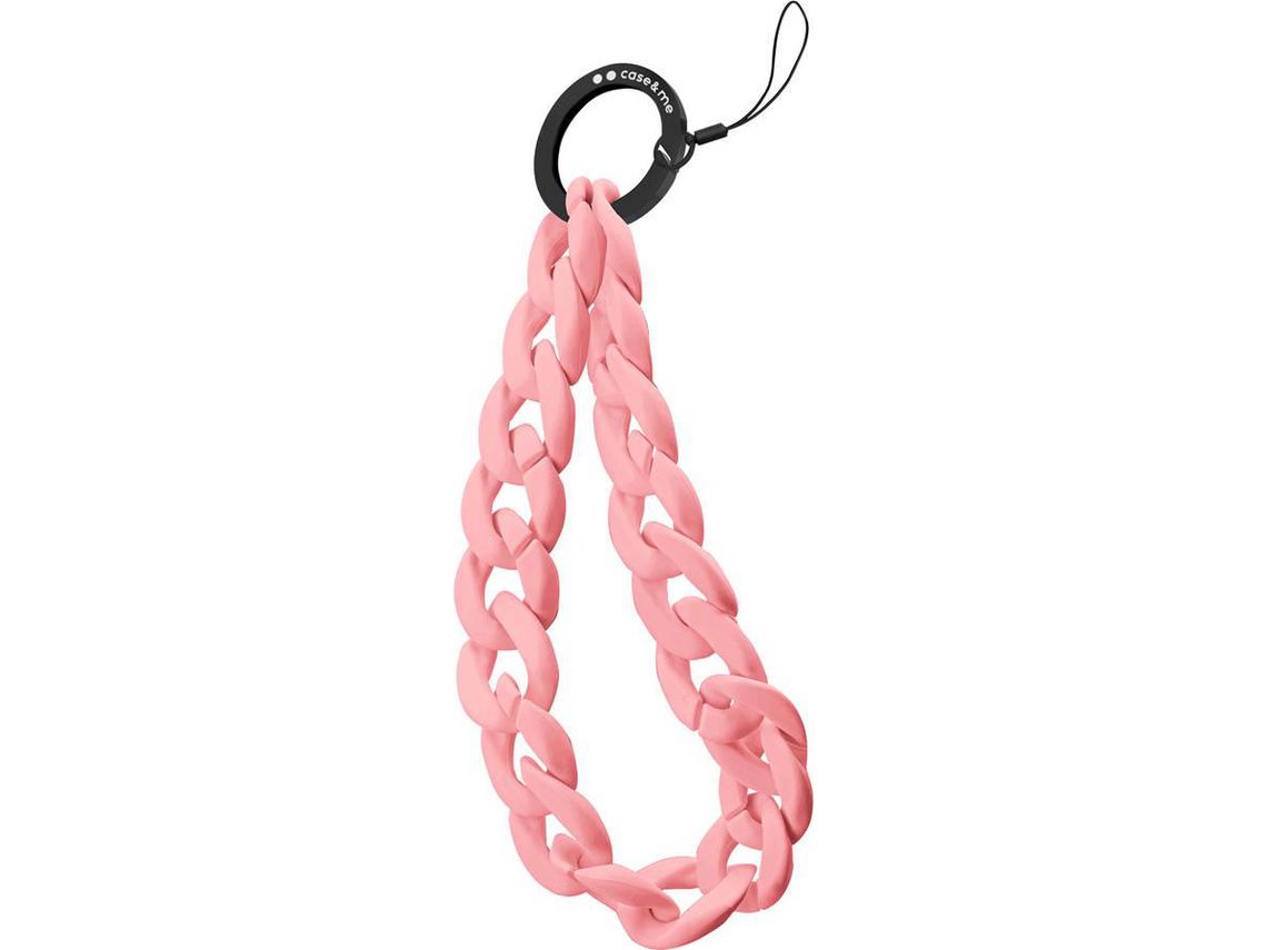 Cordón Cadena Silicona SBS Rosa