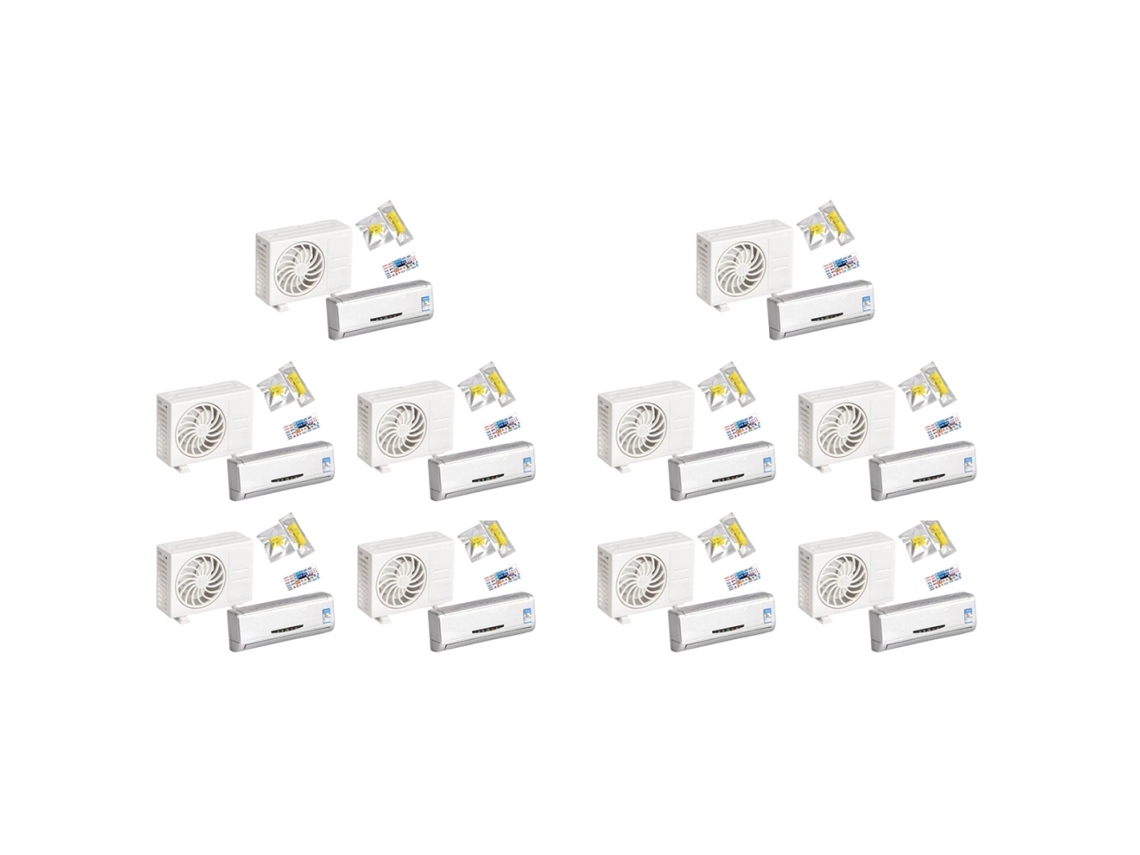 10 Mini Aires Acondicionados Modelo Aromaterapia Con Salida De Fragancia Interior