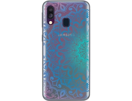 Carcasa Samsung Galaxy A40 TUMUNDOSMARTPHONE Mándala Multicolor