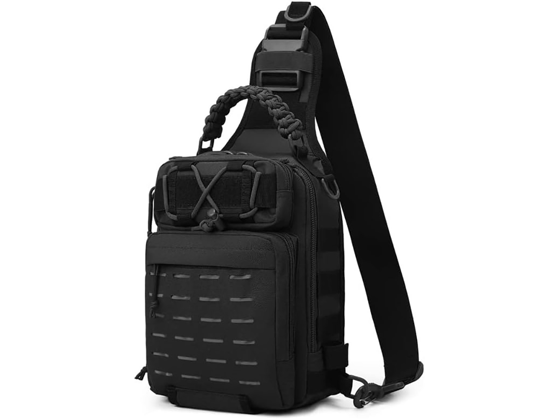 JILLIOPER Organizador de bolsas EDC multiusos, bolsa de administración táctica Molle, bolsa modular para herramientas con tres opciones de transporte, resistent
