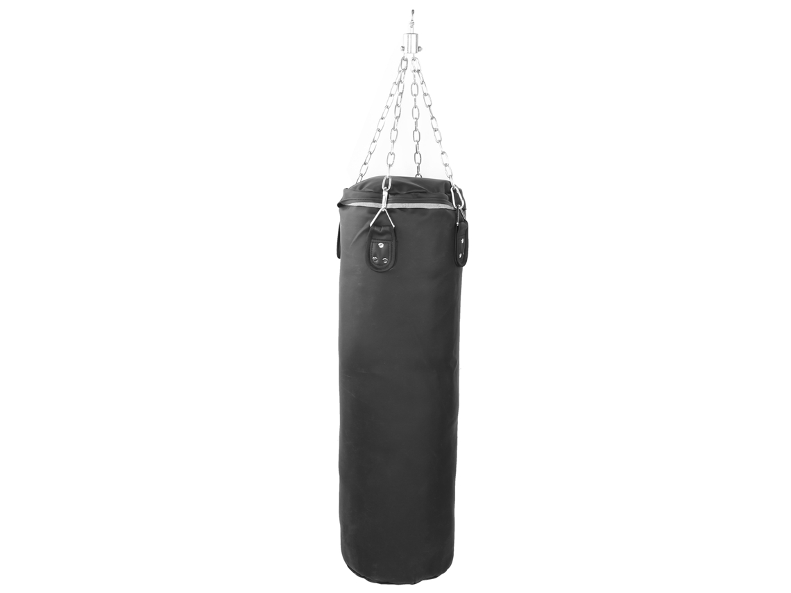 Saco de boxeo de PU vacío, resistente, para entrenamiento de fuerza, con relleno para colgar, para uso doméstico.