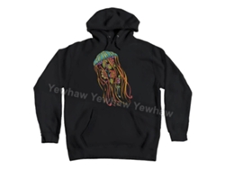 Sudadera con capucha colorida Rosewell Jellyfish