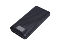 Caja De Funda Para Power Bank De Baterías 7x18650 Con 3 Puertos Usb, Lcd, Linterna Led, Color Negro, Kit Diy