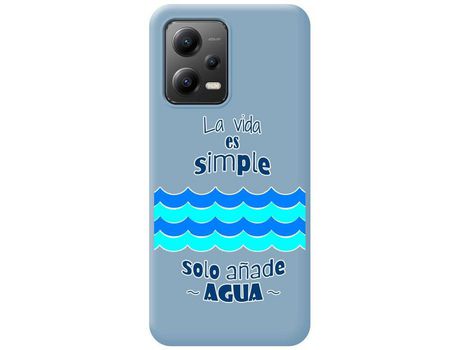 Carcasa para Xiaomi Redmi Note 12 5G TUMUNDOSMARTPHONE Azul