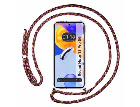 Carcasa para Xiaomi Redmi Note 12 Pro 5G TUMUNDOSMARTPHONE Rosa