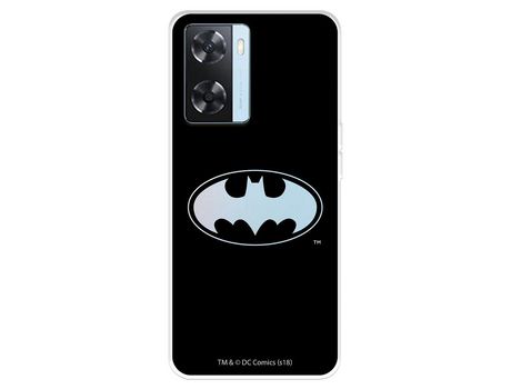Carcasa para OPPO A57S Oficial De Dc Comics Batman Logo Transparente Dc Comics OPPO Transparente